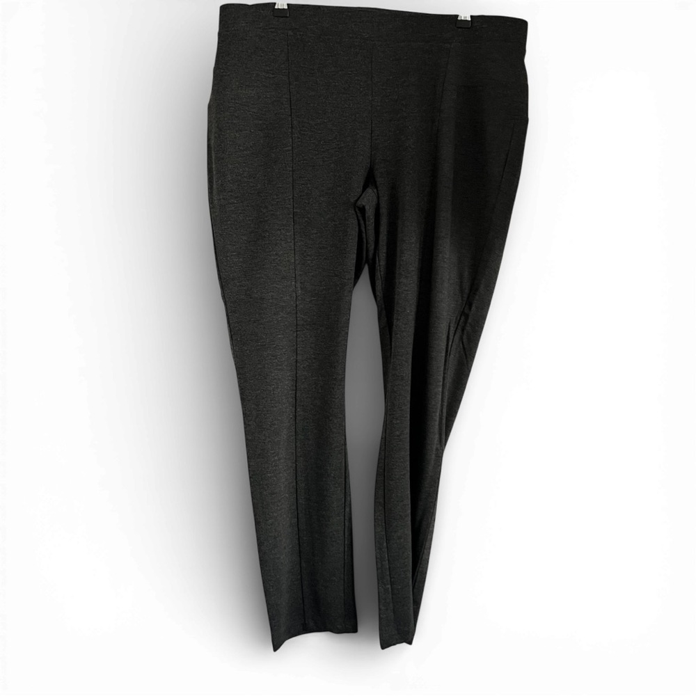 NWT Penningtons Charcoal Gray Petite Leggings 1XP